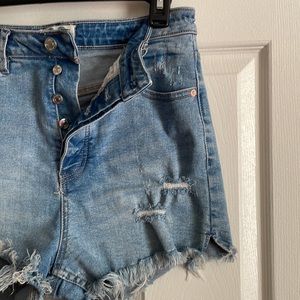 Free People CRVY Vintage High-Rise Shorts
